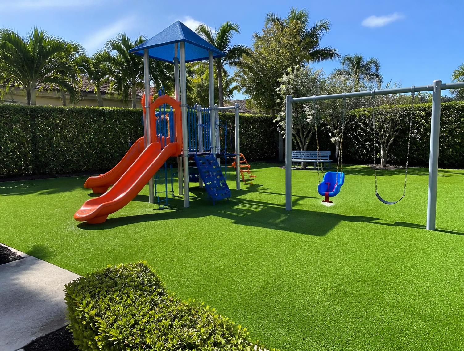 Playground Turf Installation installed by Green Gorilla Turf in Florida
